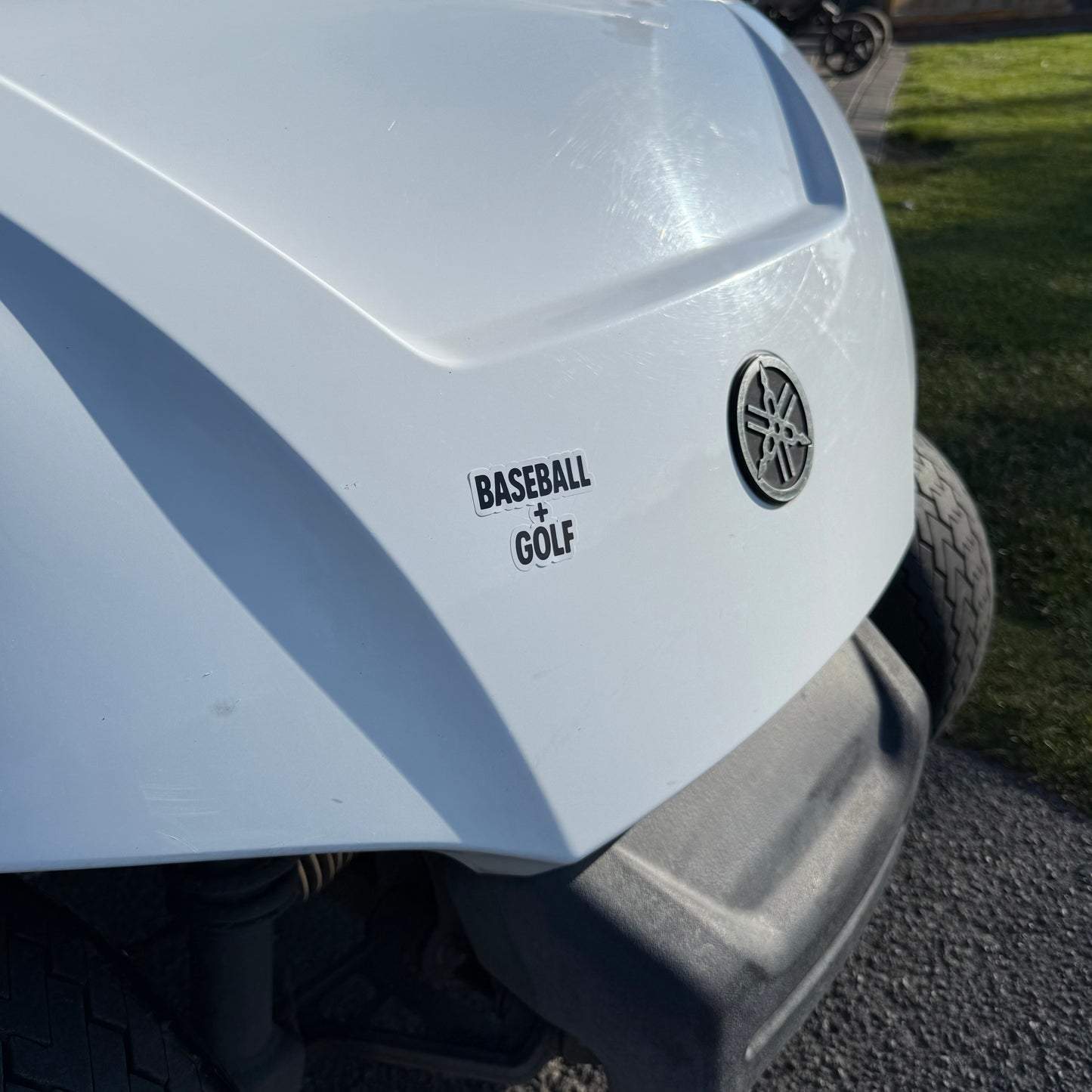 Baseball + Golf Sticker