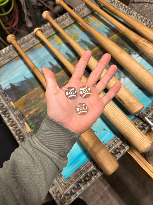 LIMITED DROP Hand-Crafted “BOLF” Ball Marker