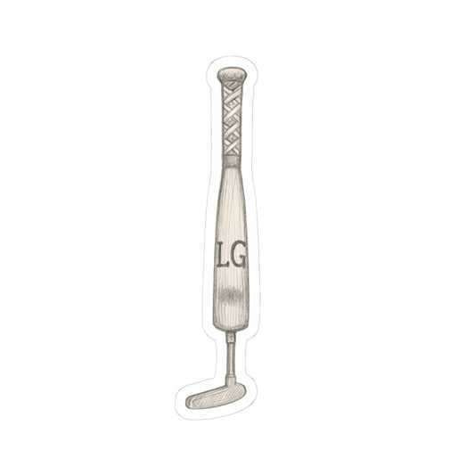 Bat Putter Sticker